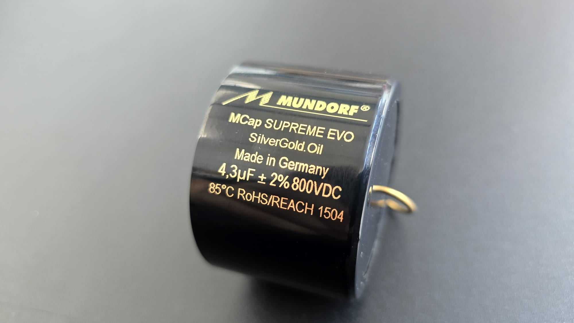 Mundorf Evo-SilverGold.Oil-1.50μF MCap® Supreme EVO SilverGold Oil | Mundorf EB GmbH