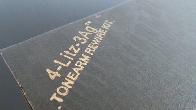 Litz 5N Silver Tonearm Rewiring Cable Kit To Use With Linn Basik Plus Tonearms E - Foto 8